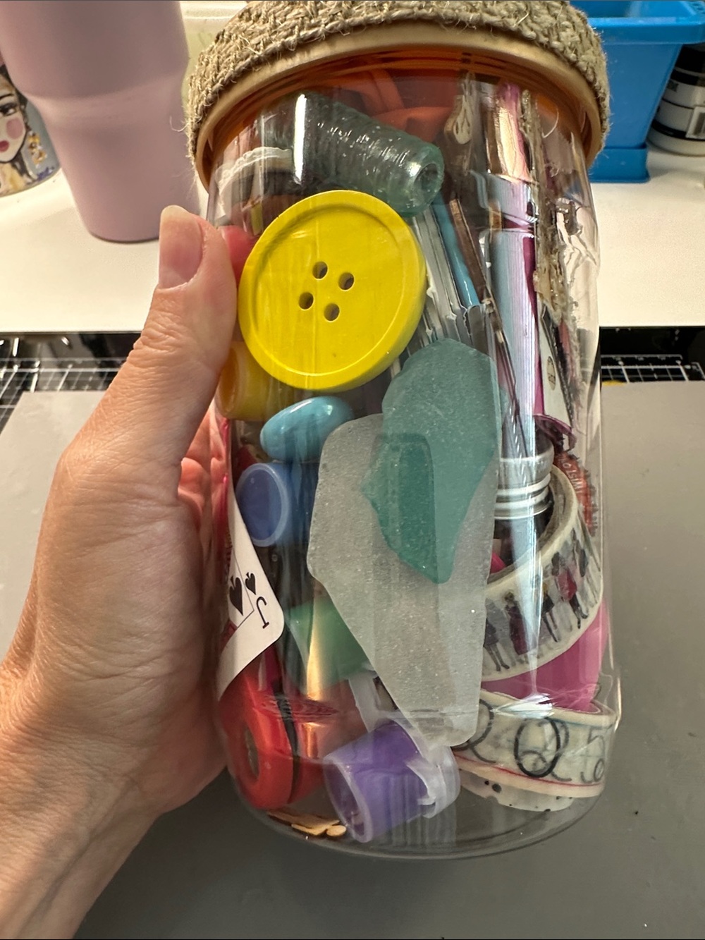 Art room and office junk jar! - Picture 5 of 9